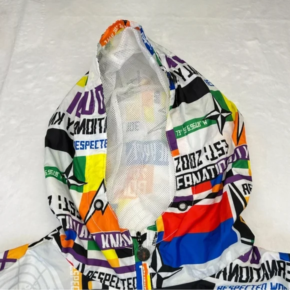 Bornfly Men's Small Hooded Windbreaker - Picture 2 of 6